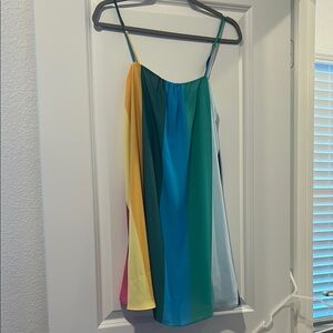 Colorful Striped Dress